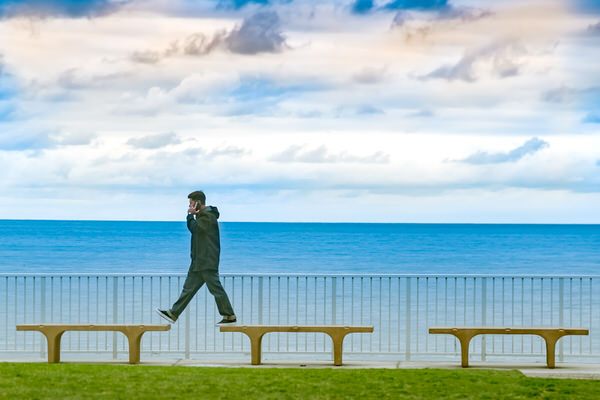 Photograph Aller Beauchamp Bench Walk on One Eyeland