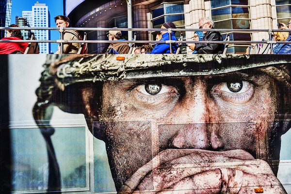 Photograph Mitchell Funk Eyes On Tour Bus on One Eyeland
