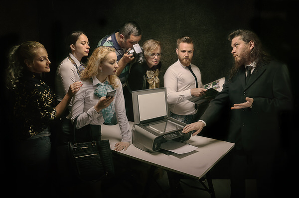 Photograph Paul Adrian Chis Advertising Lesson on One Eyeland