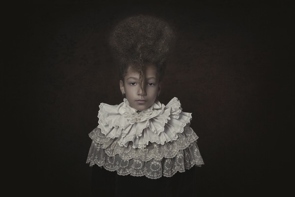 Photograph Carola Kayen Mouthaan Big Hair on One Eyeland