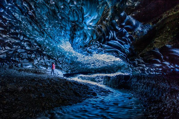 Photograph Peter Svoboda Inside The Deepest Ice Tunnel on One Eyeland