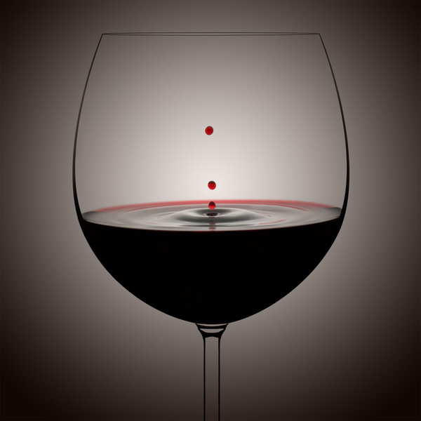 Photograph Dom Mowbray Wine Droplets on One Eyeland