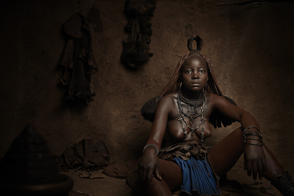 Photograph Chris Gordaneer Himba 1 on One Eyeland