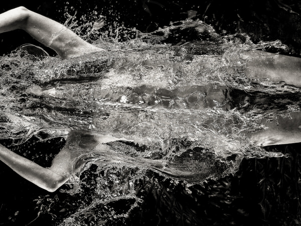 Photograph Kevin Steele Falling Water Kacie on One Eyeland