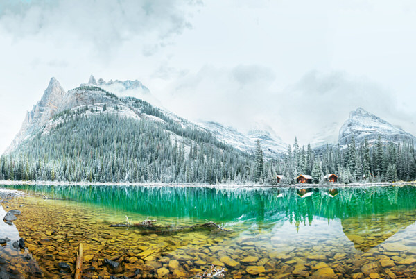 Photograph Marko Radovanovic Lake Cabins on One Eyeland