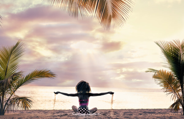 Photograph Kevin Steele Chadel On The Sand on One Eyeland