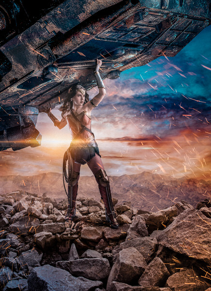 Photograph Antti Karppinen Wonder Woman on One Eyeland