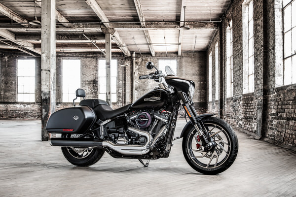 Photograph Andy Mahr Harley Davidson on One Eyeland