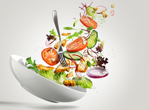 Photograph Mark Zawila Salad Concept 1 on One Eyeland
