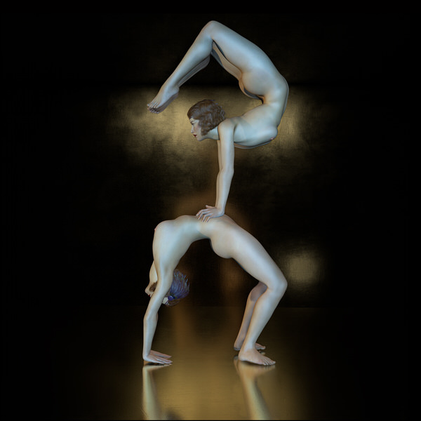 Photograph Patrizia Burra Surrealistic Dance on One Eyeland