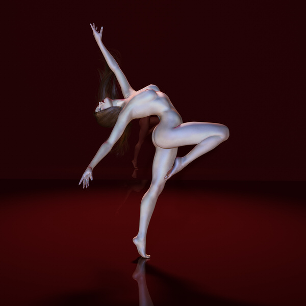 Photograph Patrizia Burra Experimental Nude V on One Eyeland