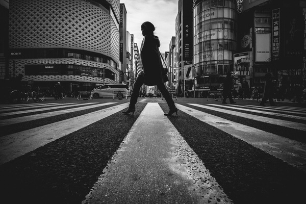 Photograph Manabu Ishikawa Cross Walk on One Eyeland