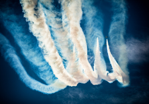 Photograph Rastislav Margus Royal Saudi Air Force Saudi Hawks on One Eyeland