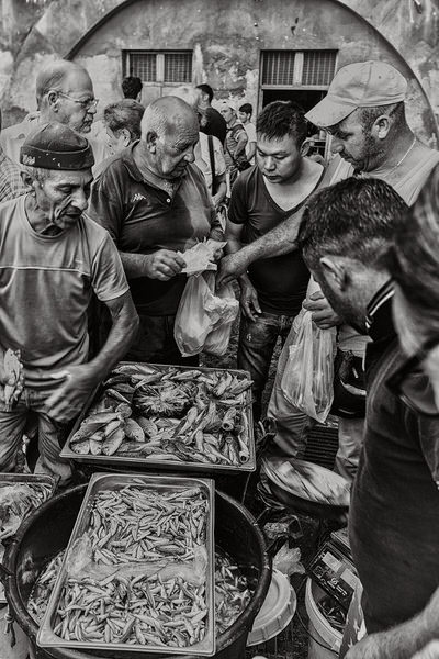 Photograph Paul Struijk Fish Market Catania on One Eyeland