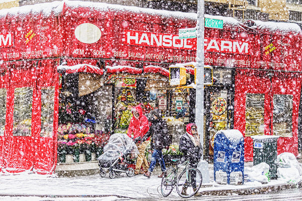 Photograph Mitchell Funk Colorful Snow Blizzard 1 on One Eyeland