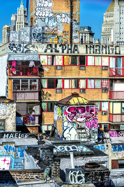 Photograph Mitchell Funk Color City 1 on One Eyeland