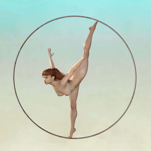 Photograph Patrizia Burra Experimental Nude Viii on One Eyeland