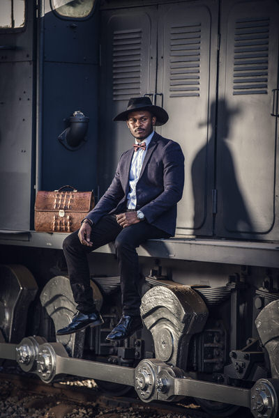 Photograph Antony Trivet Kenya Railway Museum Men Portraits Msafiri Nairobi City County on One Eyeland