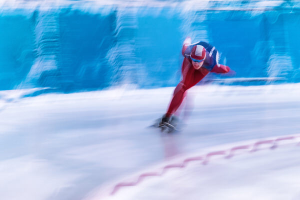Photograph Dušan Ignác Speed Skating on One Eyeland