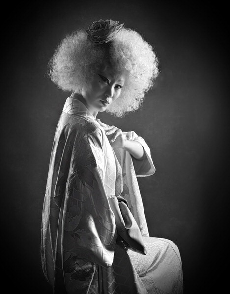 Photograph William Barringtonbinns Kimono Rococo  It Is In The Details Achromatic on One Eyeland