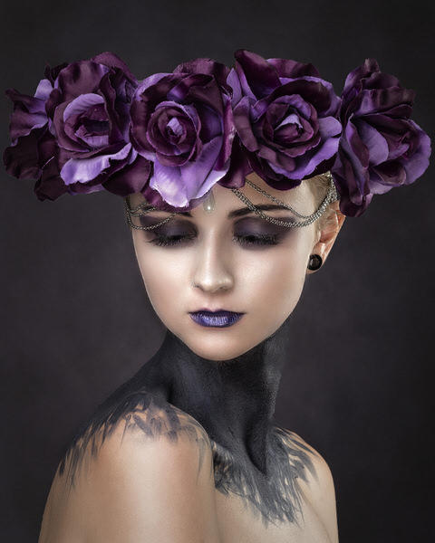 Photograph Peter Rooney Flower Girl on One Eyeland