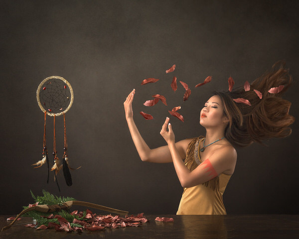 Photograph Peter Rooney Pocahontas on One Eyeland