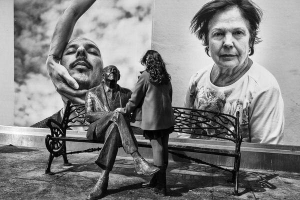 Photograph Carlos Lopes Franco The Girl With Grandparents on One Eyeland