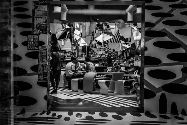 Photograph Annik Susemihl Artcafe on One Eyeland