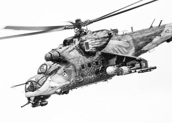 Photograph Rastislav Margus Hungarian Mil Mi24 Hind on One Eyeland