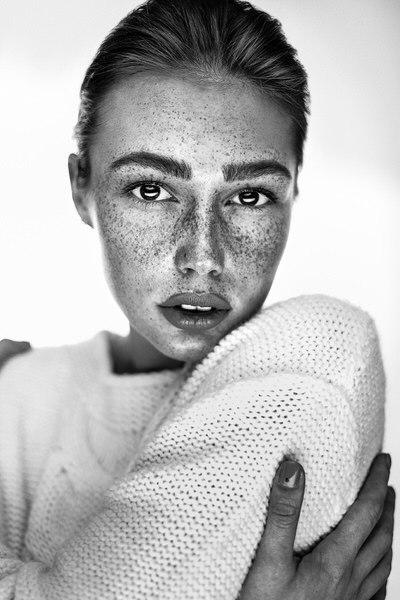 Photograph Martin Krystynek Freckles on One Eyeland
