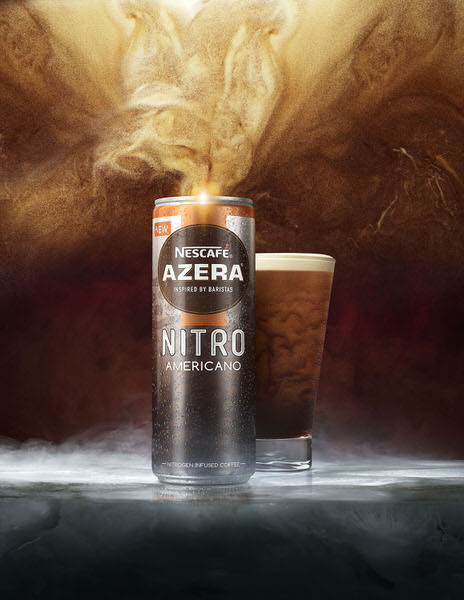 Photograph Jonathan Knowles Nescafe Azera Nitro on One Eyeland