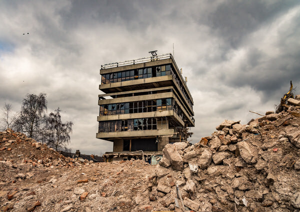 Photograph Jonathan Oakes Bury Police Station on One Eyeland