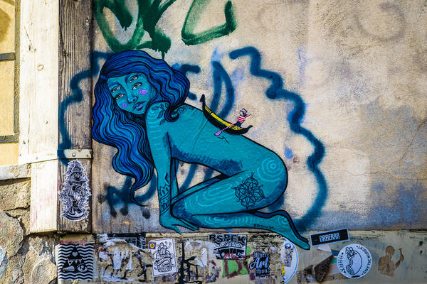 Photograph Annik Susemihl Streetart on One Eyeland