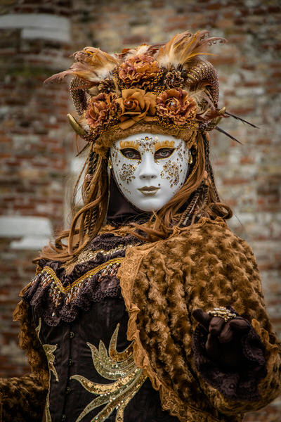 Photograph Annik Susemihl Portrait Of A Mask on One Eyeland