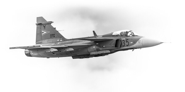 Photograph Rastislav Margus Hungarian Air Force Saab Jas39c Gripen on One Eyeland