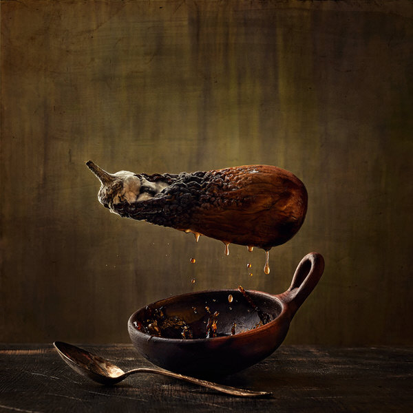 Photograph Wesley Dombrecht Rotting Eggplant on One Eyeland