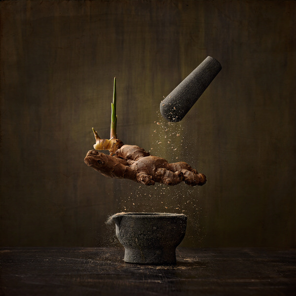 Photograph Wesley Dombrecht Sprouting Ginger on One Eyeland