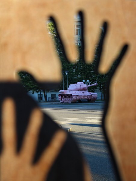 Photograph Jiri Rotrekl Pink Tank Ii on One Eyeland