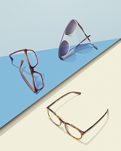 Photograph Charlie Surbey Glasses on One Eyeland