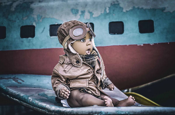 Photograph Darrell Fraser Little Pilot on One Eyeland