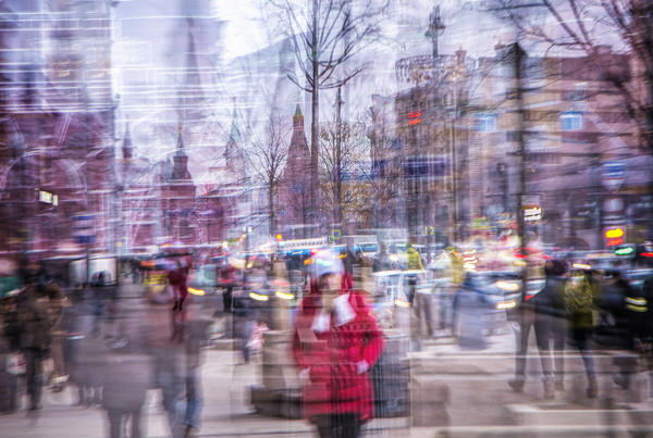 Photograph Olga Merrill Alone In Megapolis on One Eyeland