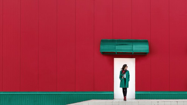 Photograph Anna Degtyareva Red And Green on One Eyeland