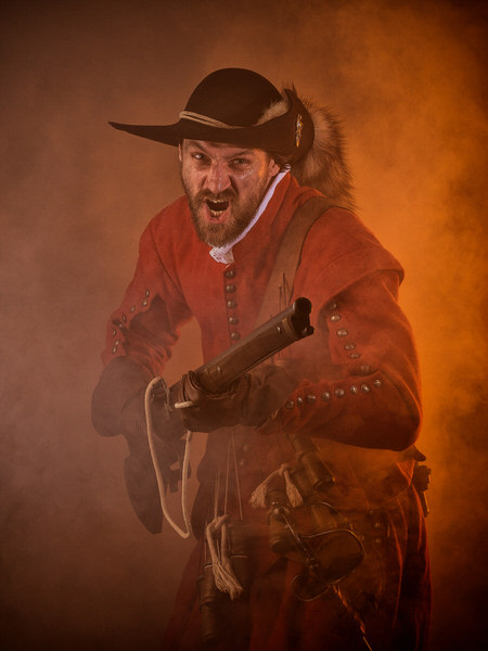 Photograph Michal Žíla Musketeer on One Eyeland