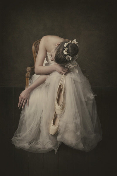 Photograph Carola Kayen Mouthaan Ballerina on One Eyeland
