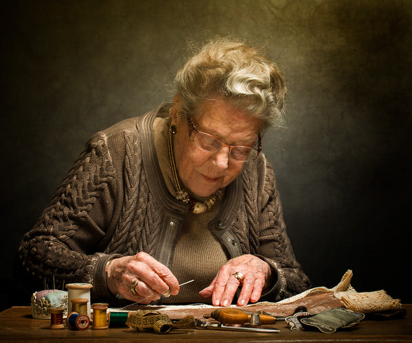 Photograph Peter Kemp 98 Years on One Eyeland