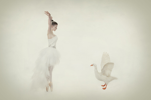 Photograph Carola Kayen Mouthaan Dancing Ballerina on One Eyeland