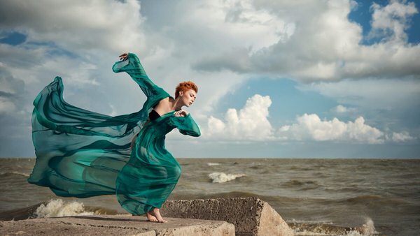 Photograph Anna Degtyareva Blown Away By The Wind on One Eyeland