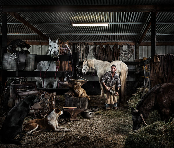 Photograph Keren Dobia The Farrier on One Eyeland