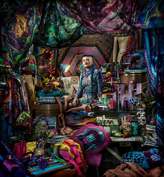Photograph Keren Dobia The Fashion Designer on One Eyeland