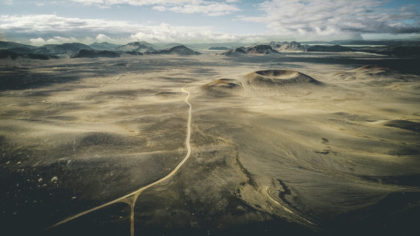 Photograph Patrick Curtet Iceland_volcano on One Eyeland